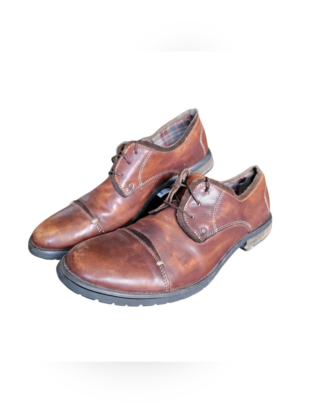 Bed|Stü Repeal Leather Cap Toe Oxford's